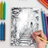 Product-Gallery-48-2 Gateways to Enchantment – 200 Fairy Portal Coloring Pages