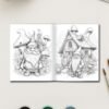 Garden Gnome Tales – 75 Whimsical Gnome Coloring Pages