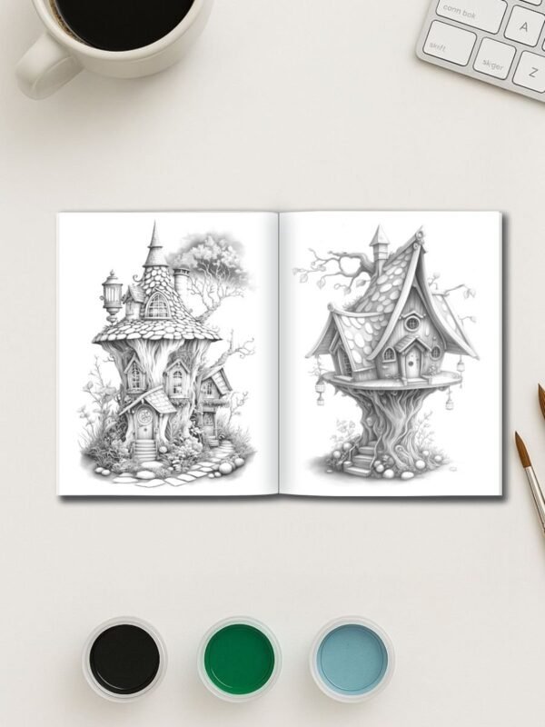 Product-Gallery-54-2 The Fairy House Vault – 525 Enchanted Homes to Color