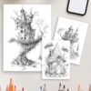 Product-Gallery-55-2 The Fairy House Vault – 525 Enchanted Homes to Color