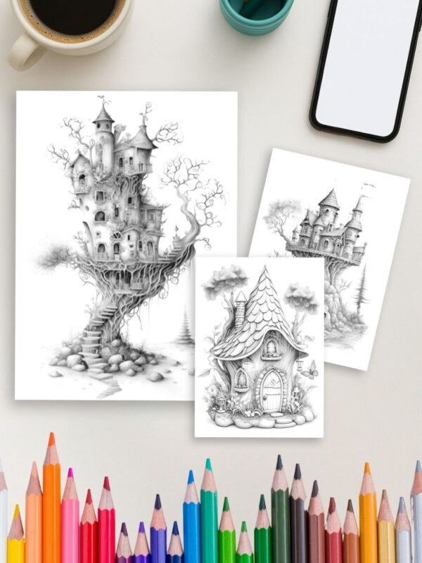 Product-Gallery-55-2 The Fairy House Vault – 525 Enchanted Homes to Color