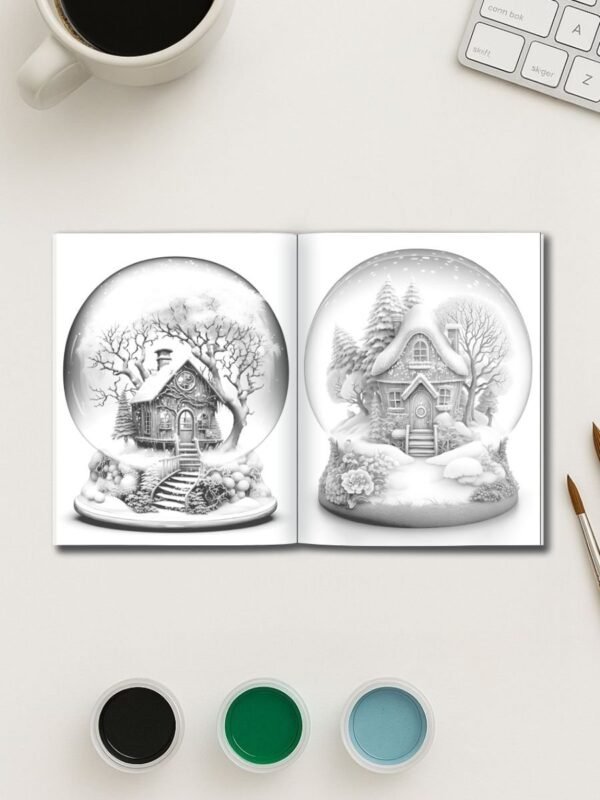 Crystal Worlds – 100 Fantasy Scenes Inside Crystal Balls
