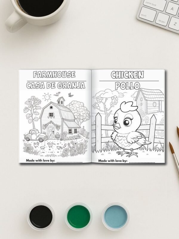 Product-Gallery-6 Barnyard Bilinguals Coloring and Learning Book