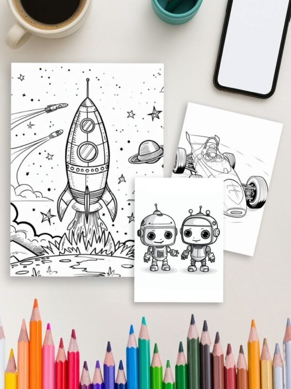 Product-Gallery-7-3-1 Galaxy pack coloring pages