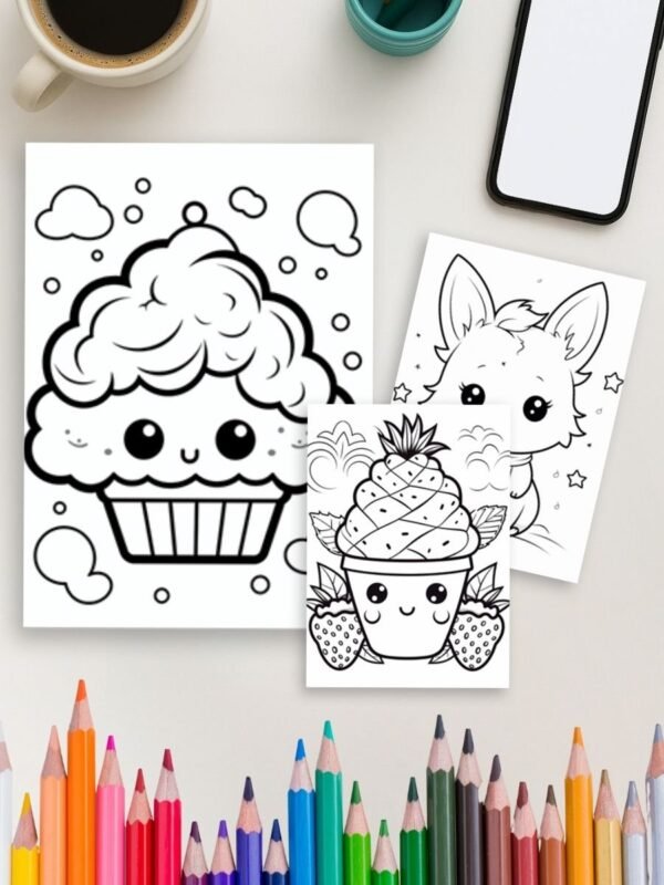 kawaii coloring pages