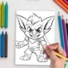 Goblins & Giggles – 50 Mischievous Pages for Kids