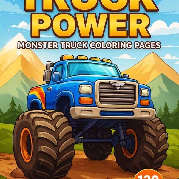 Truck Power Coloring Pages