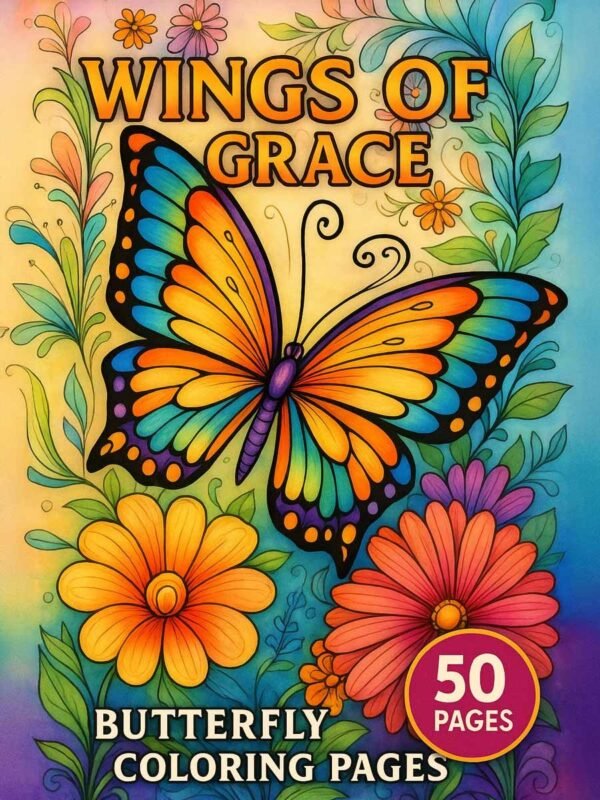 Wings of Grace Coloring Pages