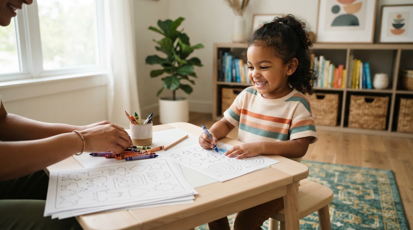 Printable Worksheets for Home: Easy Learning Ideas